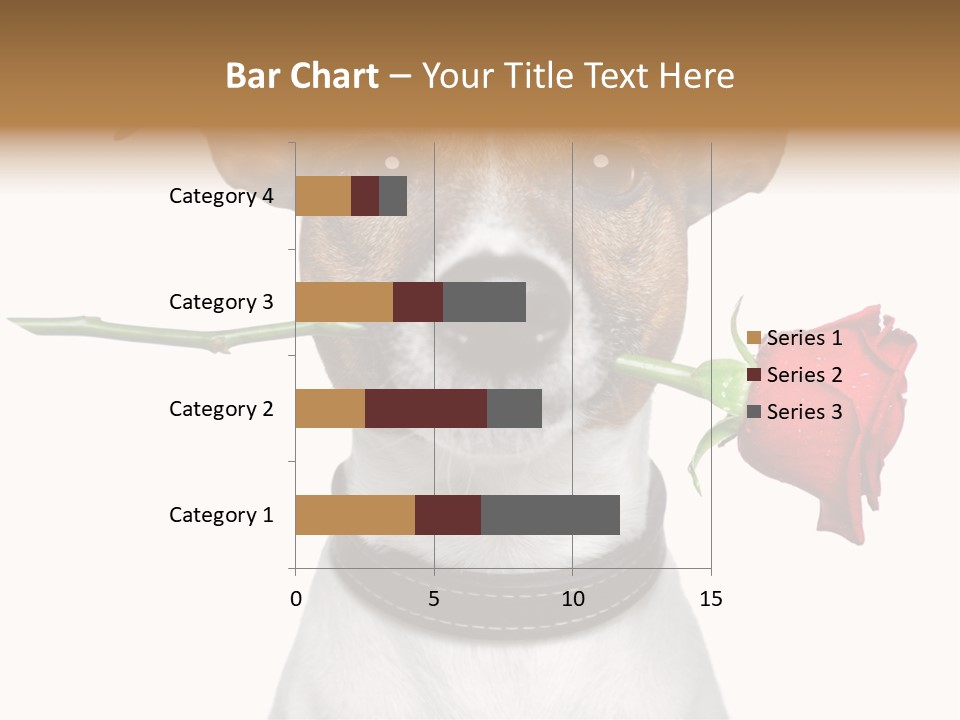 Animal Dog Heart PowerPoint Template