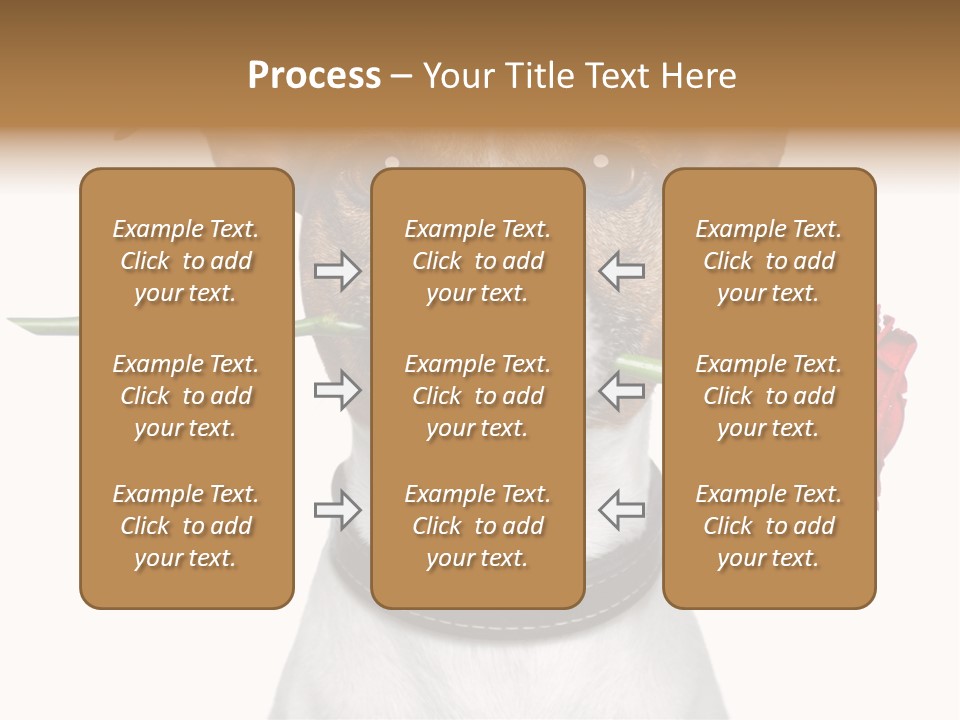 Animal Dog Heart PowerPoint Template