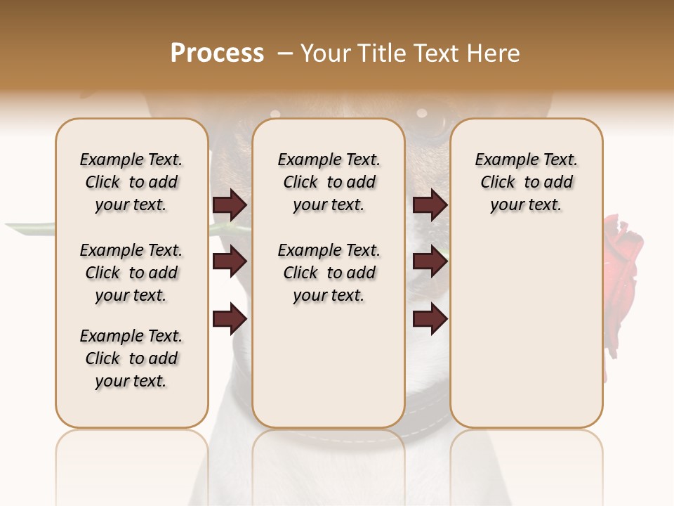 Animal Dog Heart PowerPoint Template