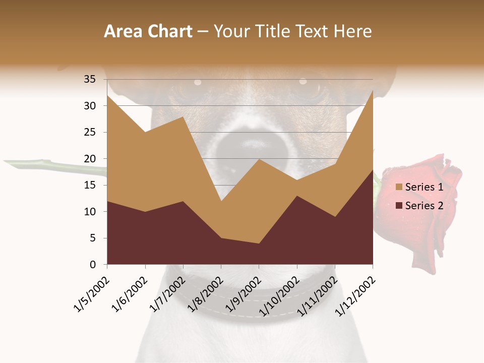 Animal Dog Heart PowerPoint Template