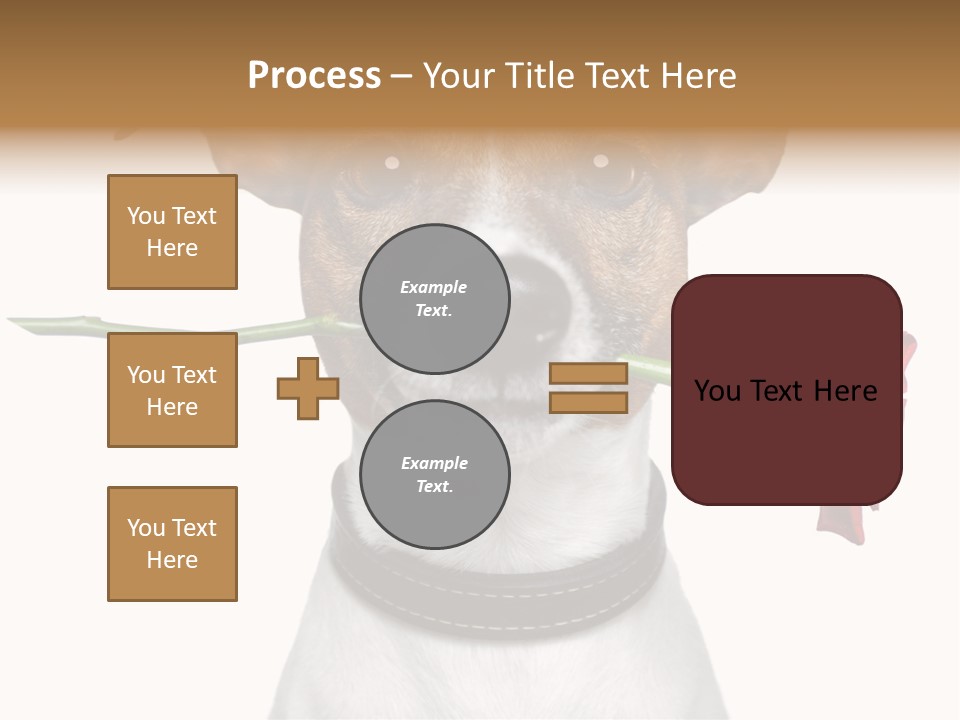Animal Dog Heart PowerPoint Template