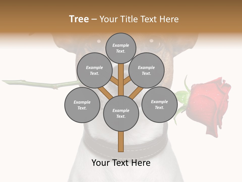 Animal Dog Heart PowerPoint Template