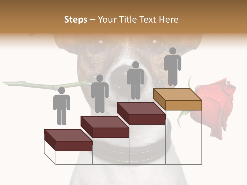 Animal Dog Heart PowerPoint Template