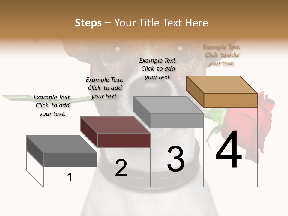 Animal Dog Heart PowerPoint Template