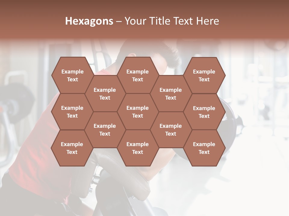 Adult Lifting Trainer PowerPoint Template