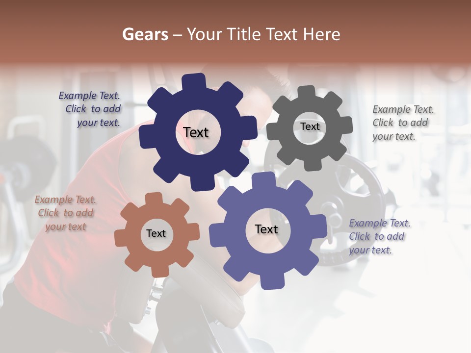 Adult Lifting Trainer PowerPoint Template