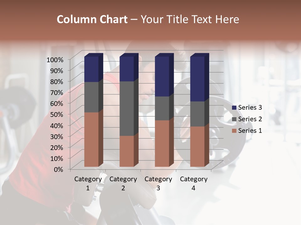 Adult Lifting Trainer PowerPoint Template