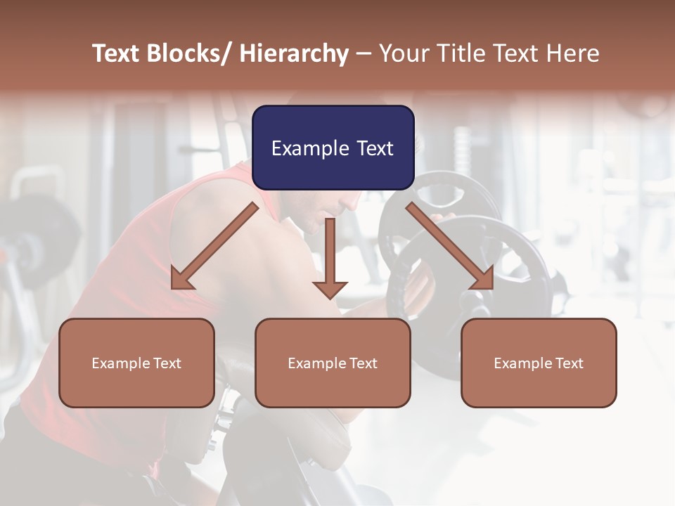 Adult Lifting Trainer PowerPoint Template
