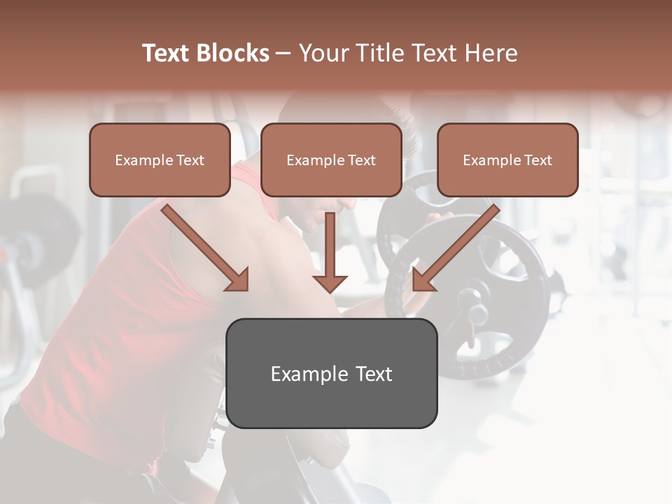 Adult Lifting Trainer PowerPoint Template