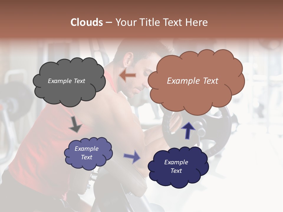 Adult Lifting Trainer PowerPoint Template