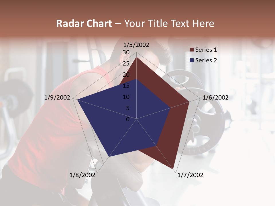 Adult Lifting Trainer PowerPoint Template