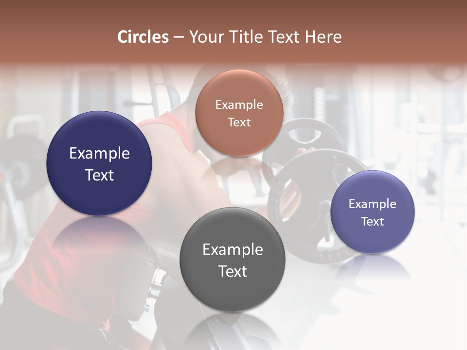 Adult Lifting Trainer PowerPoint Template