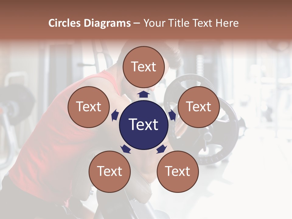 Adult Lifting Trainer PowerPoint Template