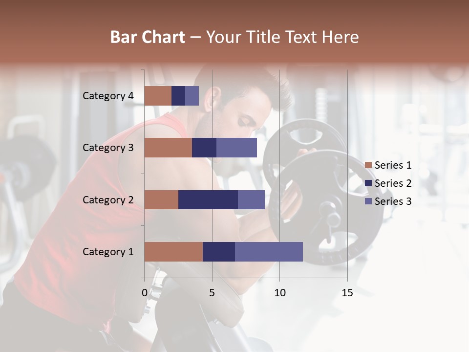 Adult Lifting Trainer PowerPoint Template