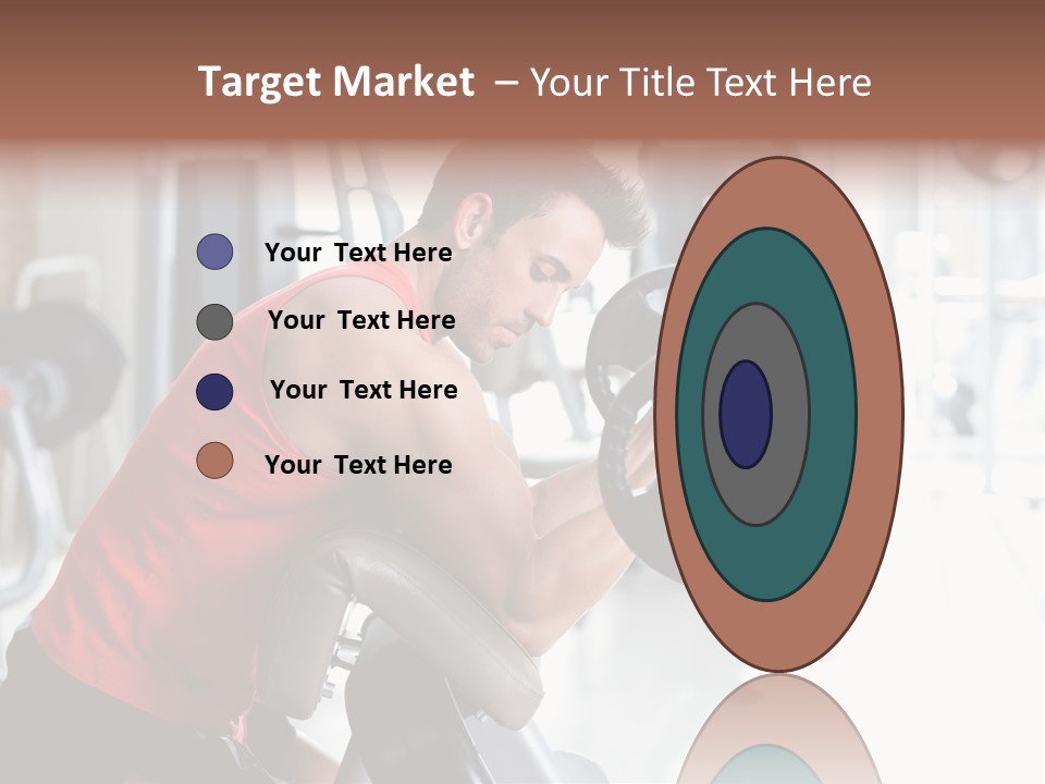 Adult Lifting Trainer PowerPoint Template