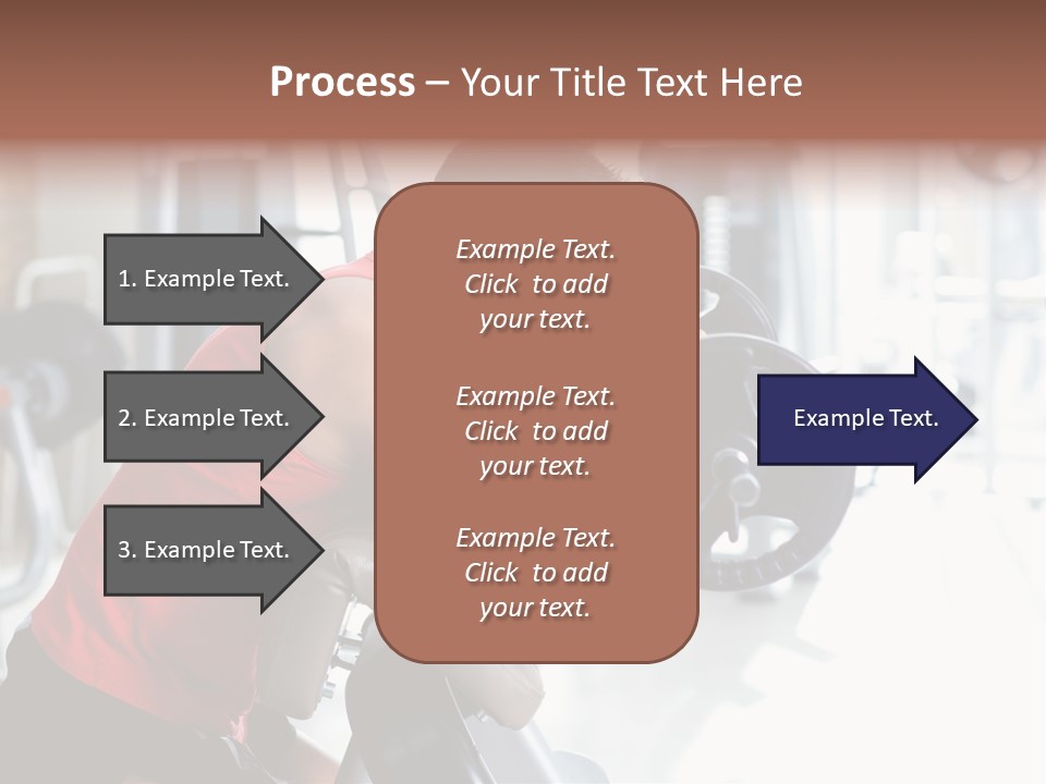 Adult Lifting Trainer PowerPoint Template