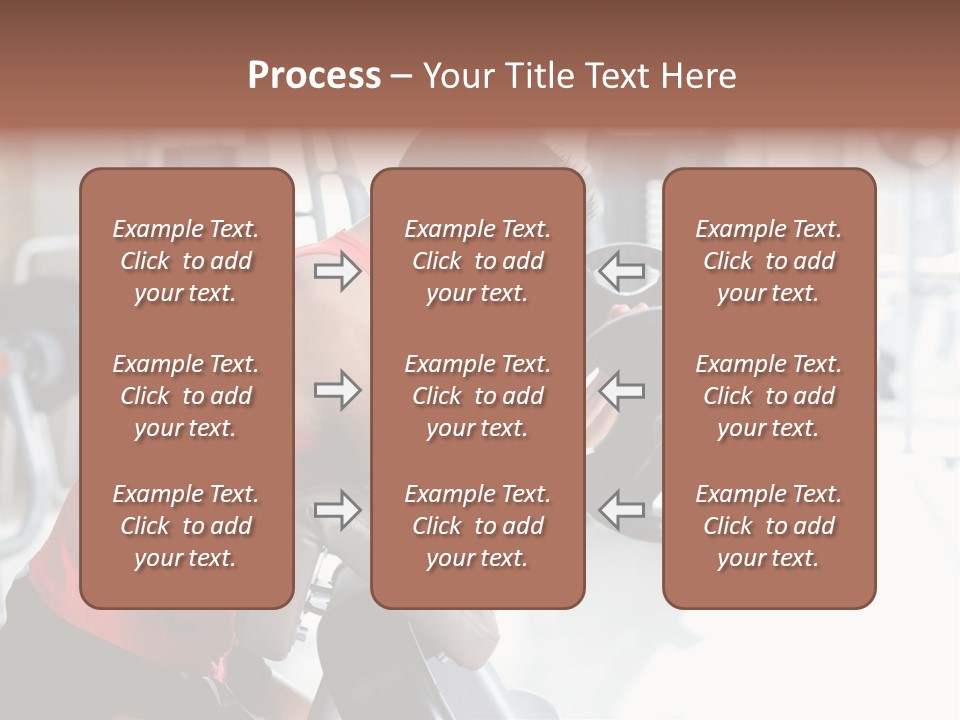 Adult Lifting Trainer PowerPoint Template