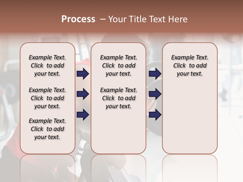 Adult Lifting Trainer PowerPoint Template