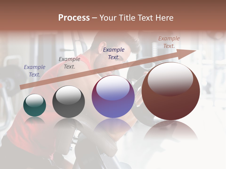 Adult Lifting Trainer PowerPoint Template