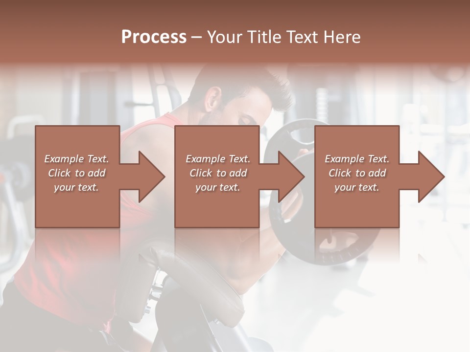 Adult Lifting Trainer PowerPoint Template
