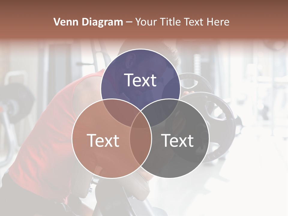 Adult Lifting Trainer PowerPoint Template