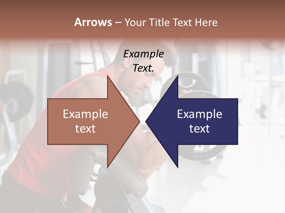 Adult Lifting Trainer PowerPoint Template