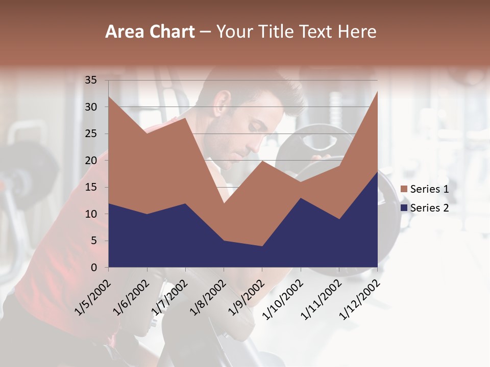 Adult Lifting Trainer PowerPoint Template