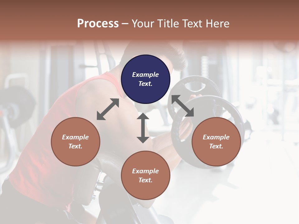Adult Lifting Trainer PowerPoint Template