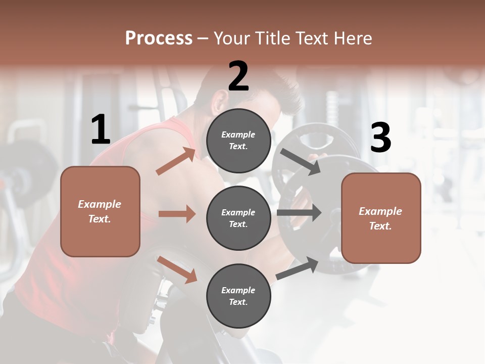 Adult Lifting Trainer PowerPoint Template