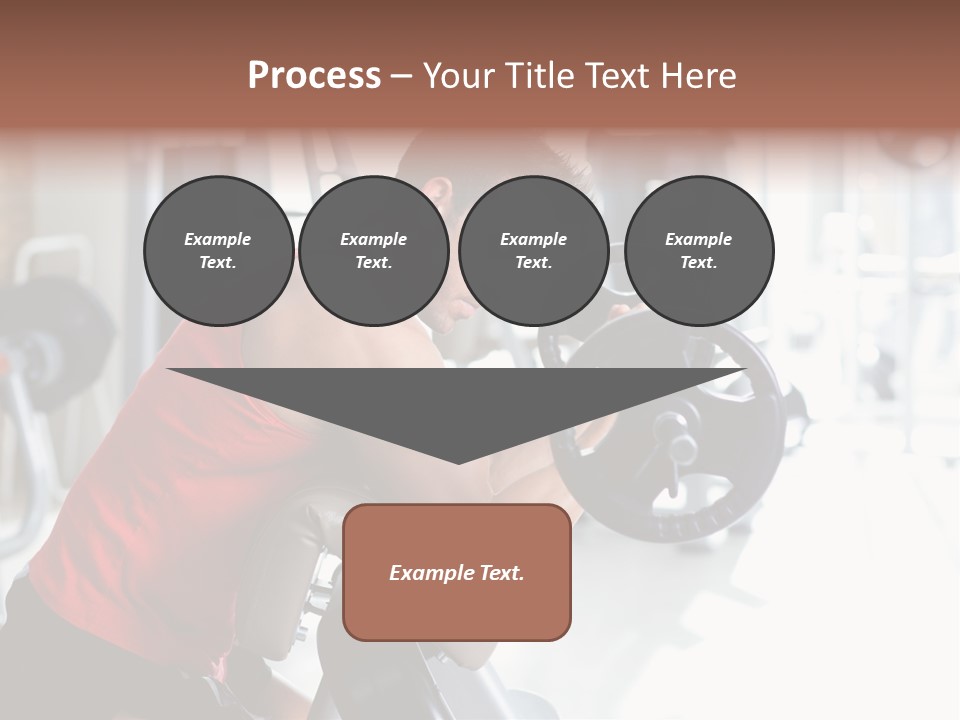 Adult Lifting Trainer PowerPoint Template