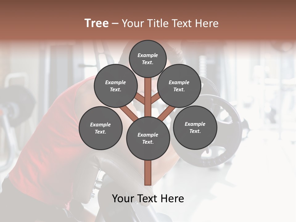 Adult Lifting Trainer PowerPoint Template