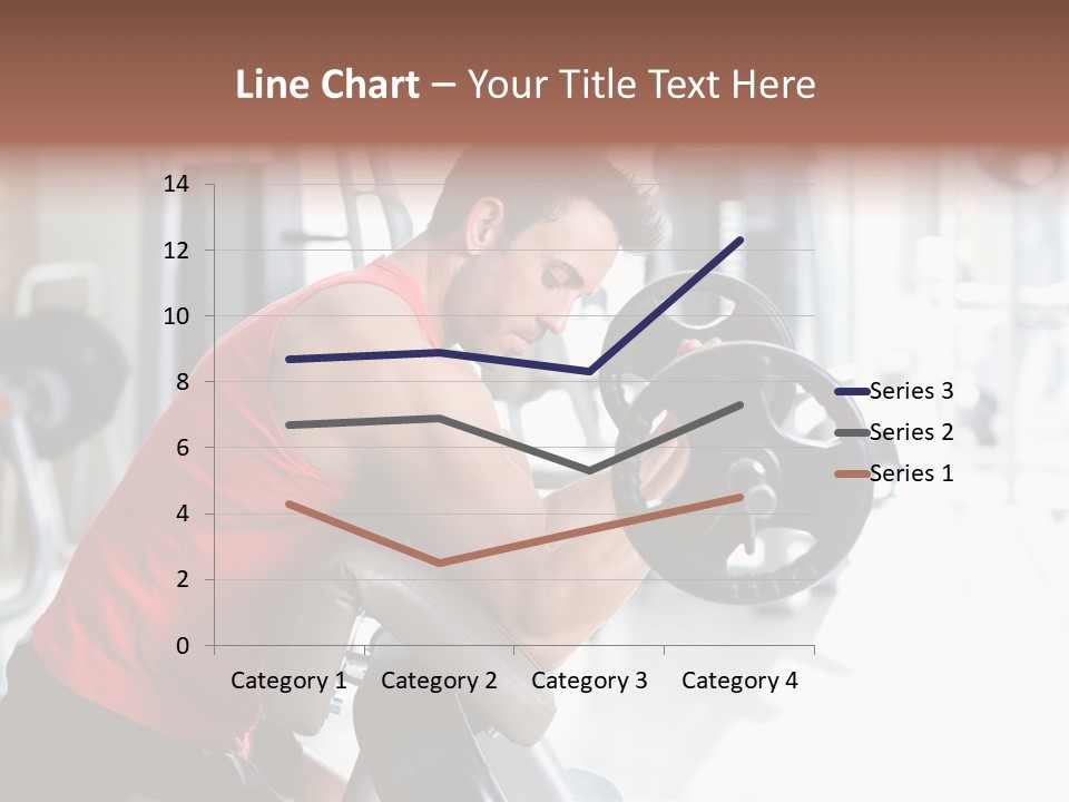 Adult Lifting Trainer PowerPoint Template