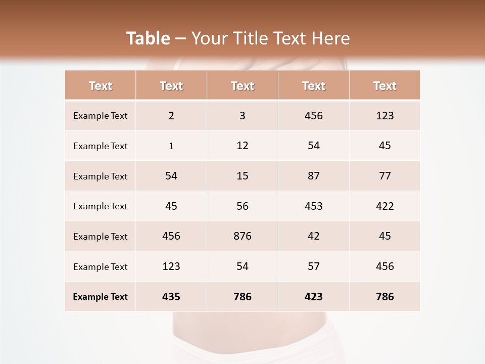 Freshness Concept Sensitive PowerPoint Template