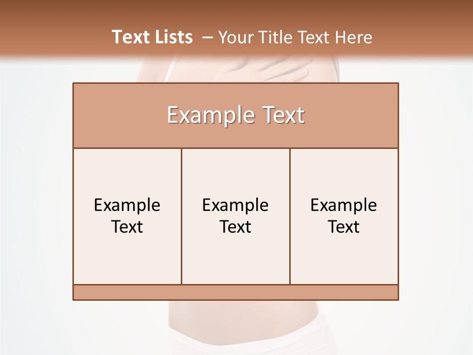 Freshness Concept Sensitive PowerPoint Template