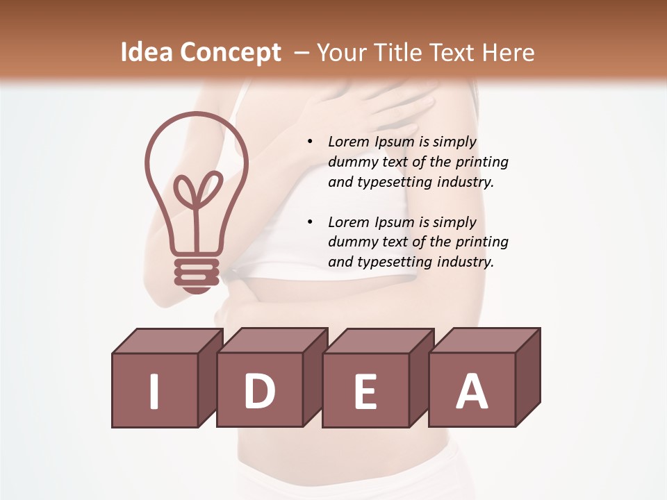 Freshness Concept Sensitive PowerPoint Template