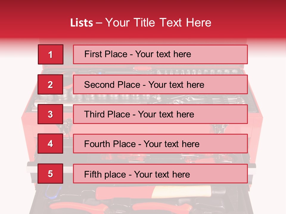 Repairman Mechanic Steel PowerPoint Template