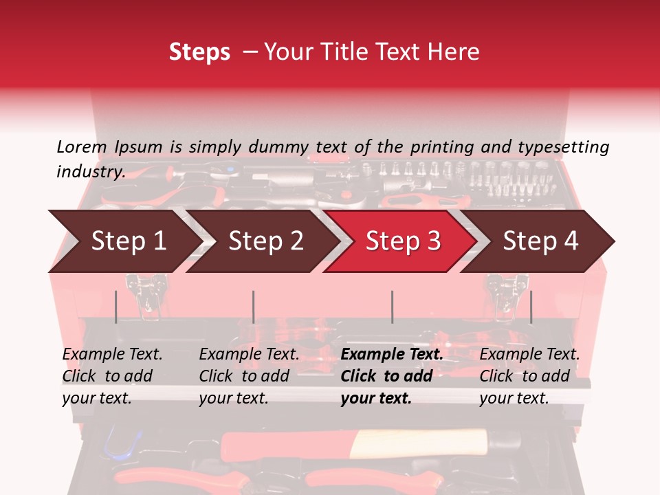 Repairman Mechanic Steel PowerPoint Template