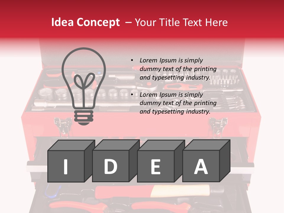 Repairman Mechanic Steel PowerPoint Template