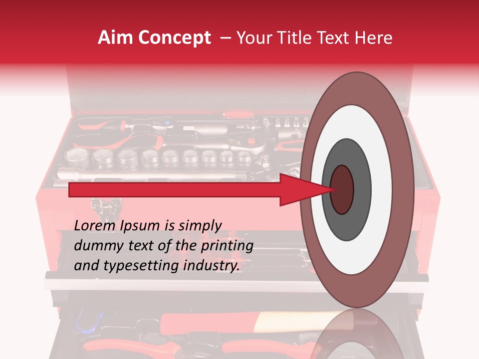 Repairman Mechanic Steel PowerPoint Template