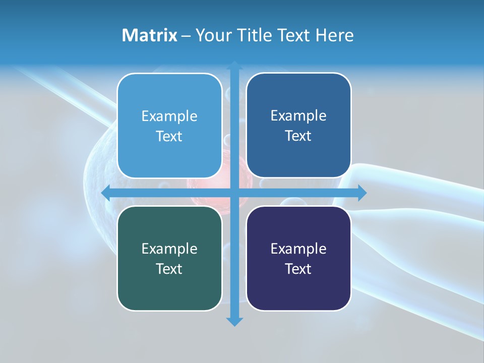 Clone Egg Biotope PowerPoint Template