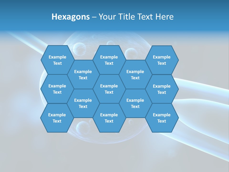 Clone Egg Biotope PowerPoint Template