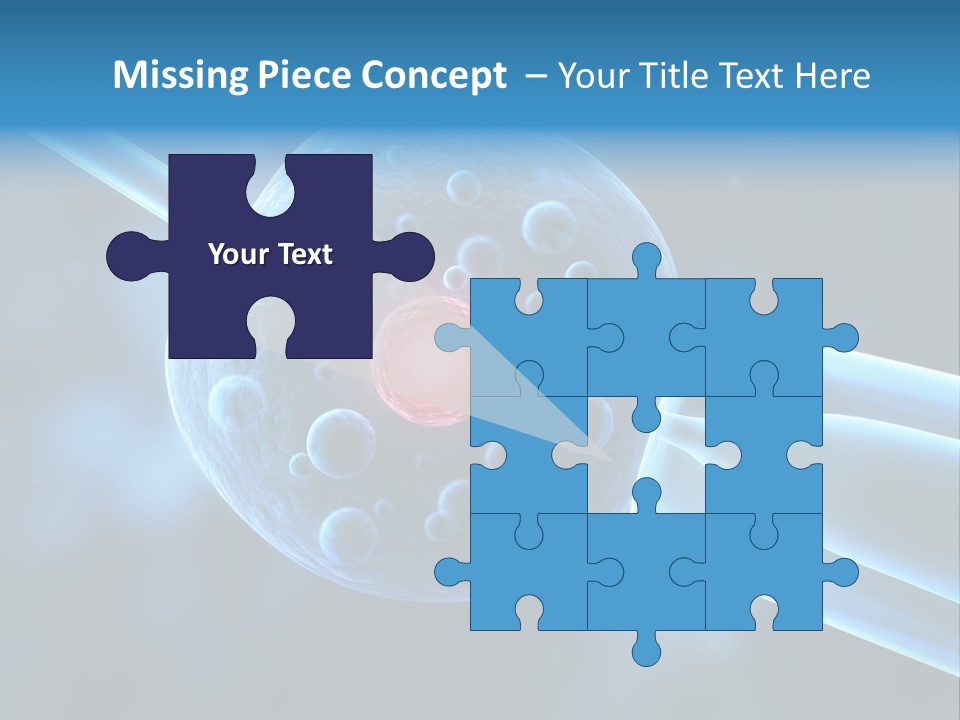 Clone Egg Biotope PowerPoint Template