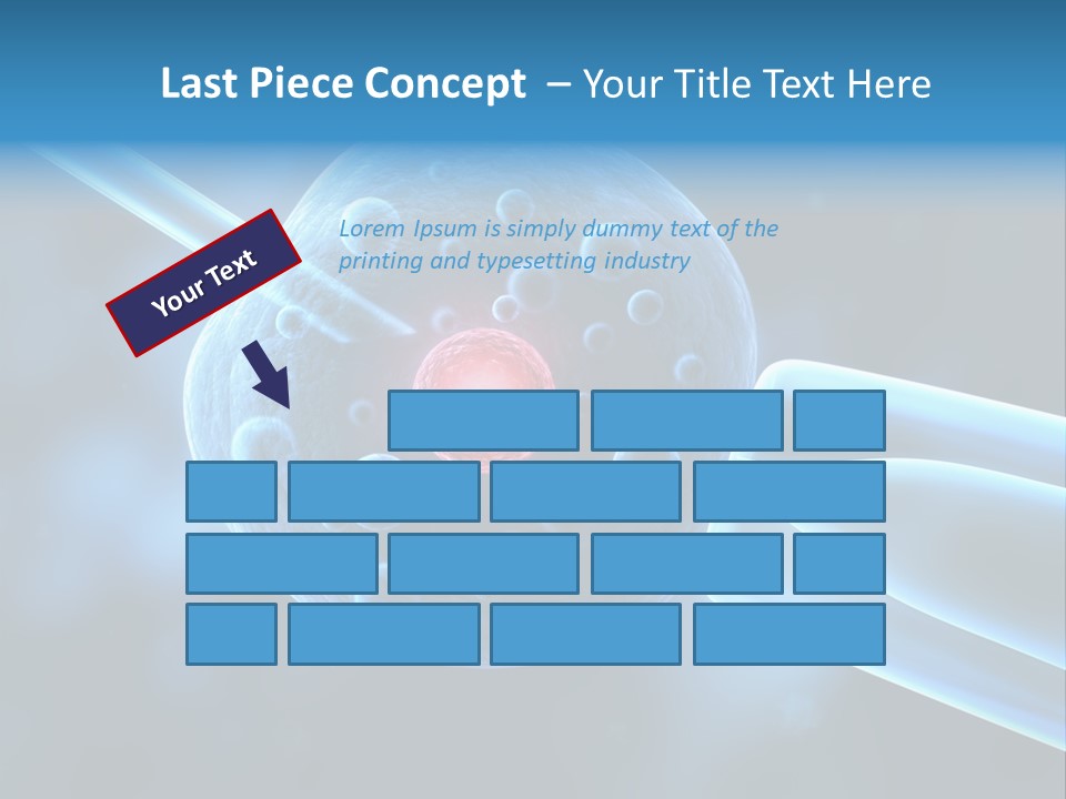 Clone Egg Biotope PowerPoint Template