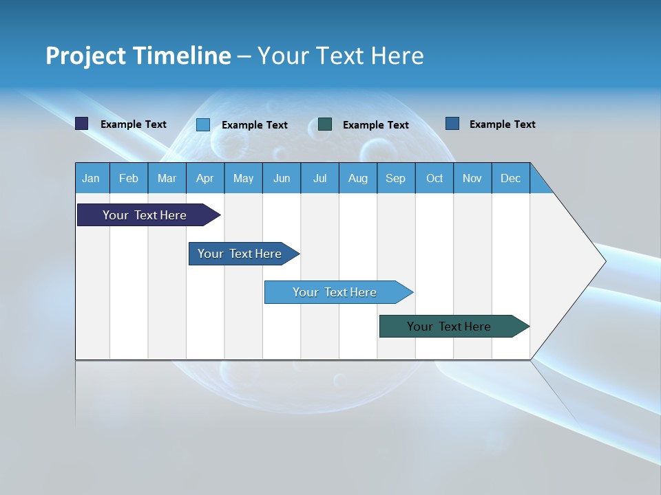 Clone Egg Biotope PowerPoint Template
