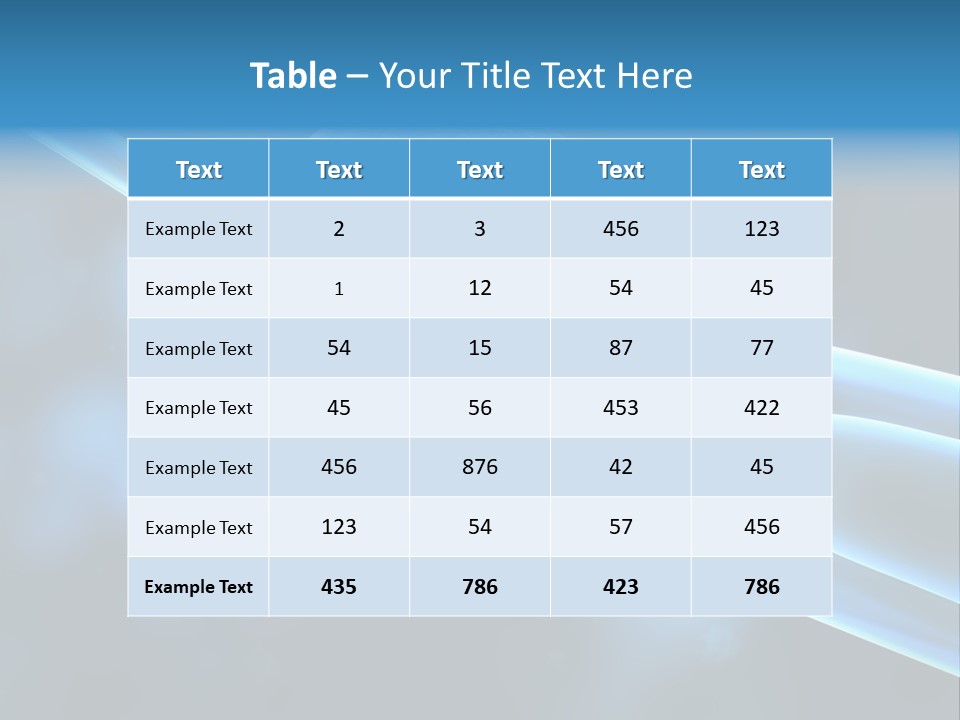 Clone Egg Biotope PowerPoint Template