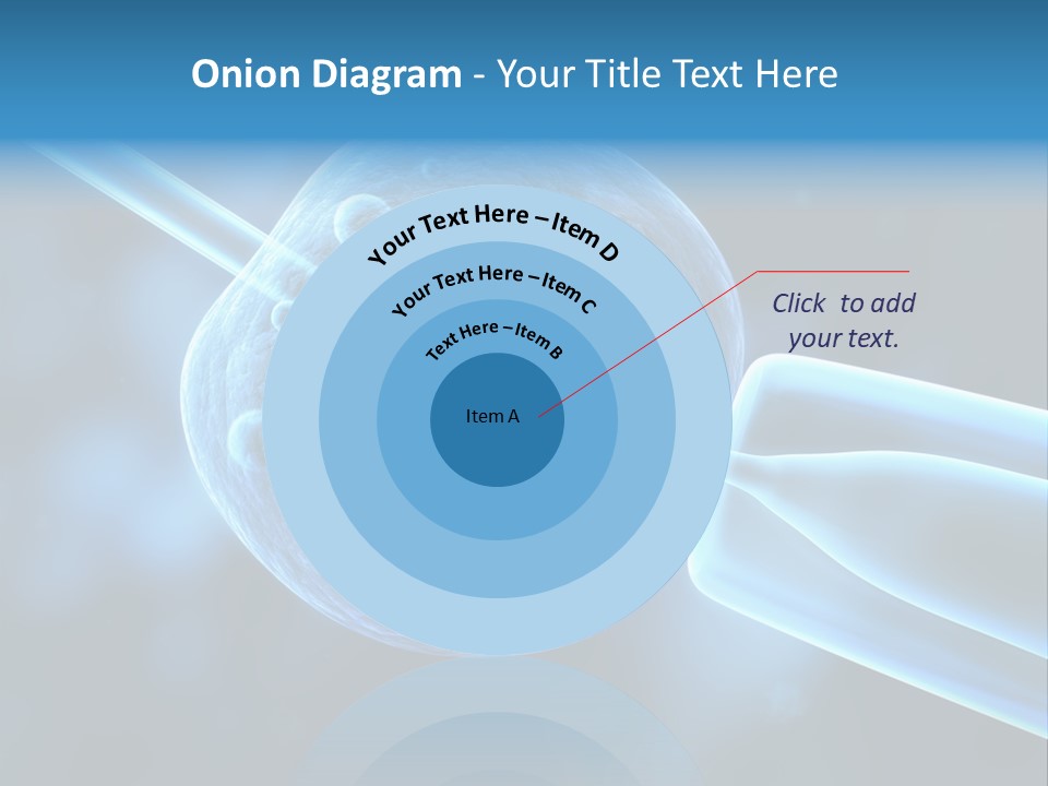 Clone Egg Biotope PowerPoint Template