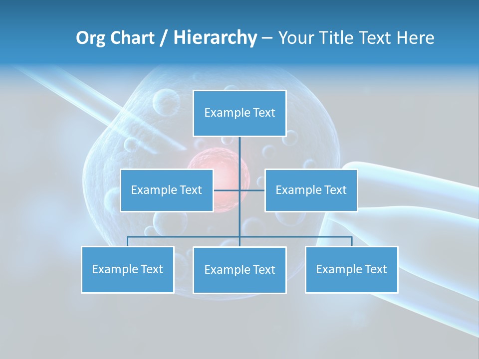 Clone Egg Biotope PowerPoint Template