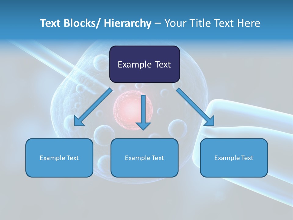 Clone Egg Biotope PowerPoint Template