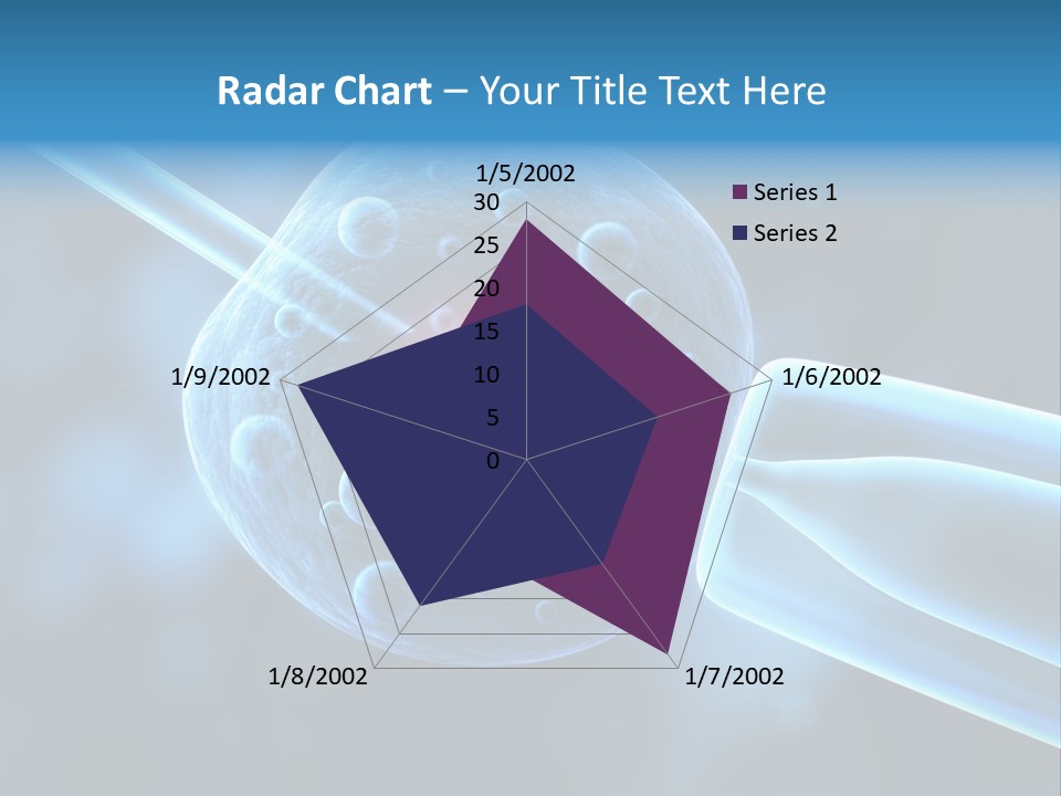 Clone Egg Biotope PowerPoint Template