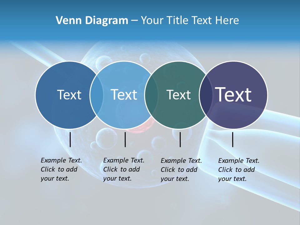Clone Egg Biotope PowerPoint Template